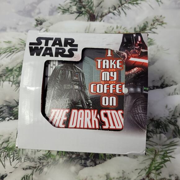 NWT in Box Star Wars Darth Vader Ceramic Mug & Coaster Combo Pack - Picture 10 of 11